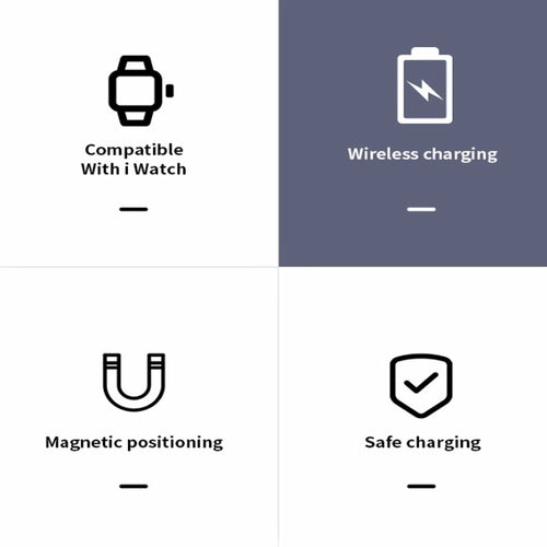 Chargeur USB Compact pour Apple Watch - Tous Modèles