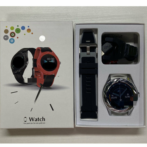 Bracelet Connecté Santé - Température Corporelle, Tension & Fréquence Cardiaque