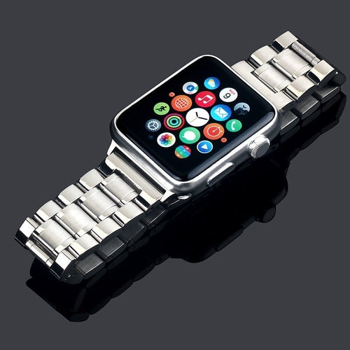 Bracelet Apple Watch Acier Inoxydable 304 - Compatible Séries 1-8, SE, Ultra